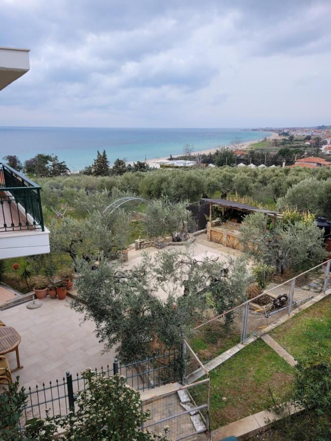 Cozy Apartment Fantastic View Nea Moudania Esterno foto